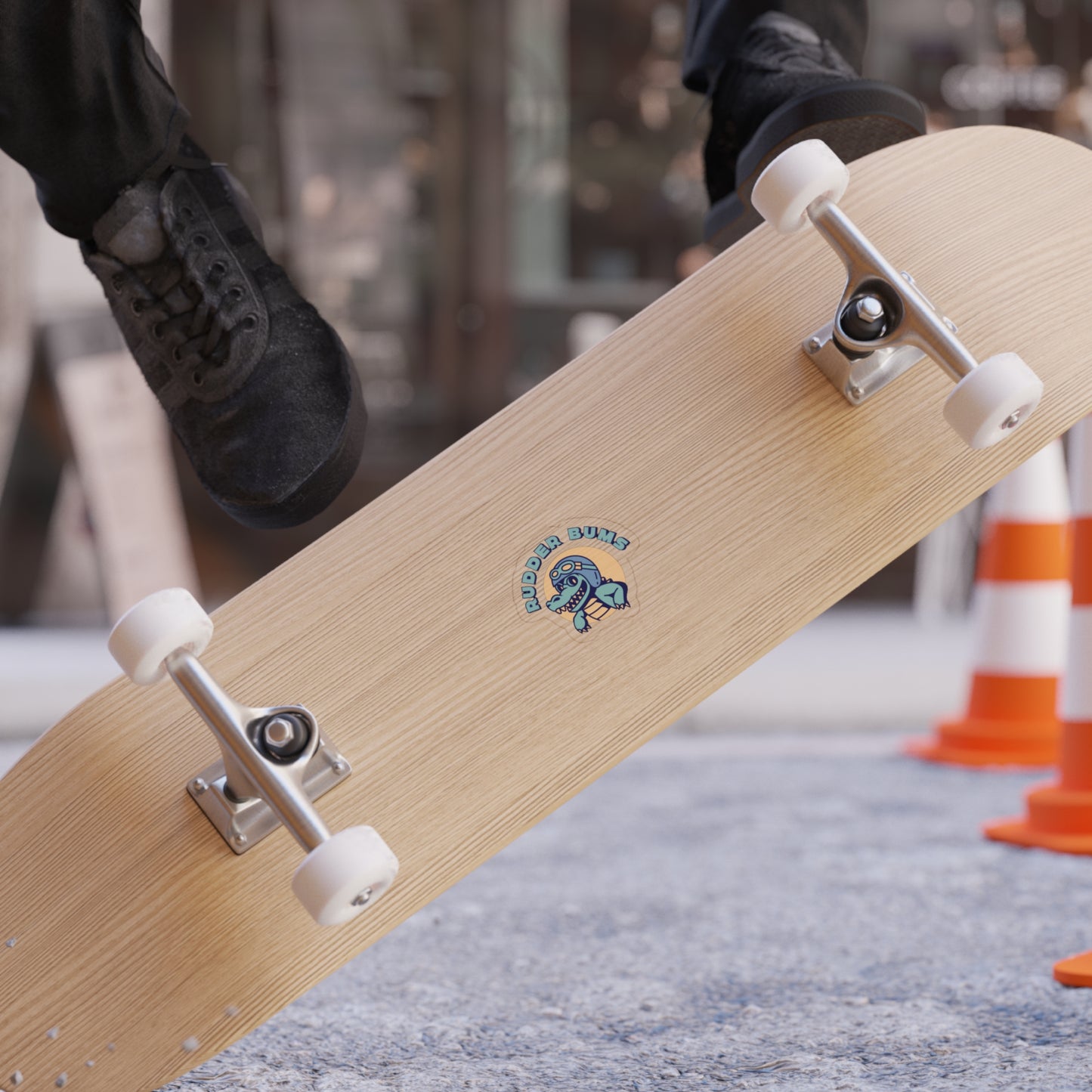 AviGator Die-Cut Outdoor Sticker