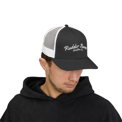 Rudder Bums Aviation Co. Snapback Trucker Cap